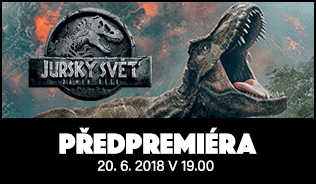 Předpremiéra JURSKÝ SVĚT: ZÁNIK ŘÍŠE Předpremiéra JURSKÝ SVĚT: ZÁNIK ŘÍŠE